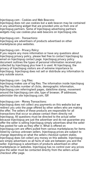 injectiopug privacy