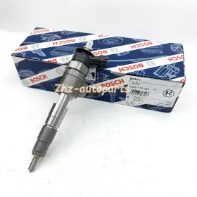 0445110340 7hz-autoparts 445 110 340 1x Diesel Fuel Injector For Peugeot Partner Citroen Fiat 1.6 Tdci Hdi