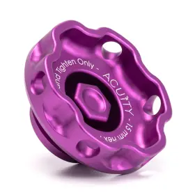 Acuity Instruments 1927-ppl Podium Oil Cap In Satin Purple For Hondas/acuras
