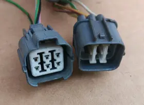 30700-sv4-a01 Acura Honda Oem 90-97 Accord Fuel Injector Resistor Box Connector Male Female End Plug 15 Inch