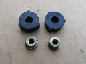 B20b4 Acura Honda Oem 92 93 94 95 D16z6 D15b7 97-98 Crv Fuel Rail Nuts And Plastic Washer Spacers Integra Civic