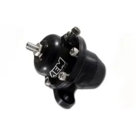 25-304bk Aem Adjustable Fuel Pressure Regulator - Black