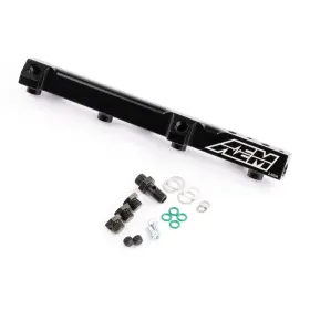 25-104bk Aem Electronics High Volume Fuel Rail. Black. Honda