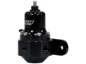 25-305bk Aem Electronics High Capacity Universal Black Adjustable Fuel Pressure Regulator