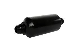 An-10 Aeromotive 12388 In-line Fuel Filter 40-micron Stainless Mesh Male Black