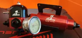 Aeromotive 13204 12301 A1000 Carbureted Bypass Fuel Pressure Regulator And Filter