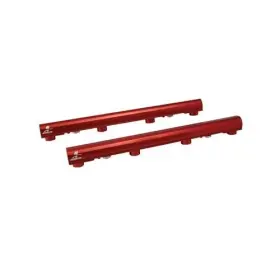 14116 Aeromotive Fuel Rails Billet Aluminum Red Anodized Ford Mustang 4.6l Pair
