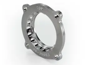 Afe Power 46-35003-bq Fuel Injection Throttle Body Spacer For 2018 Jeep Wrangler Jk 3.6l V6 Gas Dohc