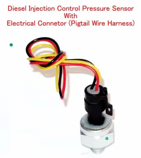 Gt7610-445 Aftermarket Diesel Injection Control Pressure Sensor With Connector Fits International 98-04