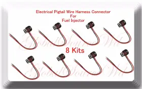 Fj1003 Aftermarket Products X8 Pigtail Connector Of Fuel Injector Mercury Grand Marquis V8 4.6l Fj322