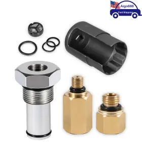 Aig00732 Aigo888 6.0 Ipr Valve Socket Oil Rail Adapters Air Test Fitting Tool For Ford 6.0l