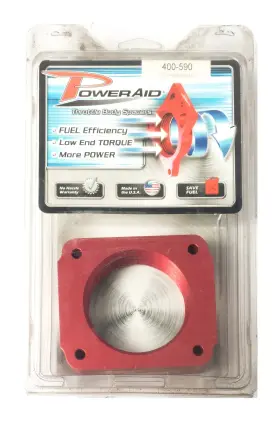 400590 Airaid 642046405908 Poweraid Aluminum Throttle Body Spacer 97-04 Ford F-series V8 4.6l