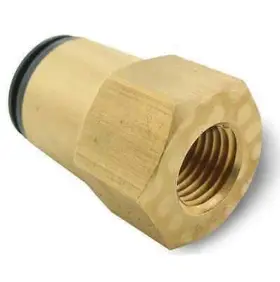 21871 Airlift Air Lift Straight - Female 3/8 Inch Fnpt X 1/4 Tube