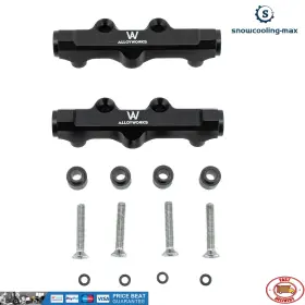 20046702 Alloyworks #20046702 Aluminum Top Feed Fuel Rails For Subaru Wrx 2002-2014 / Sti 2007-2021