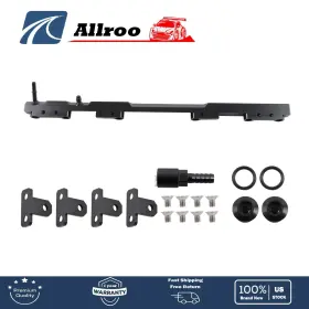 Alu5243529 Allroo Billet Aluminum Fuel Rail For Jeep Wrangler Tj/cherokee Xj 1997 1998 - 2001 4.0l