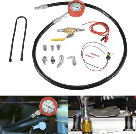 Amqp1167 Am-auto Hpop Test Tool High Pressure Air Leak Text Gauge For Ford 6.0 7.3 F250 F350