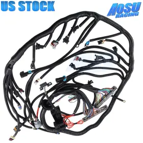 Ech002-dl-t Aosuracing Stand Alone Wiring Harness For 4l60e 97-06 Ls Ls1 4.8 5.3 6.0 Dbc Drive By Cable