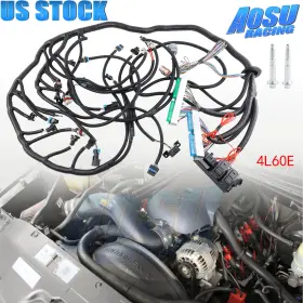 Ech012-thw Aosuracing For 97-04 Ls1 Ls Swap Standalone Wiring Harness Dbw 4l60e Trans Drive By Wire Us