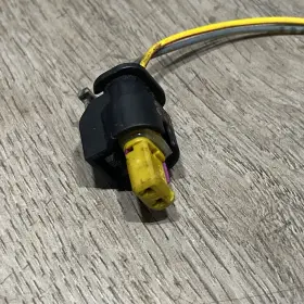 4f0-973-202 Audi 2 Pin Wiring Connector Plug Housing 07p973702 4f0 973 702