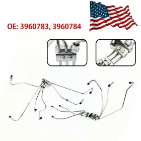 6b5.9 Automobile Cooling Engine High-quality Fuel Injector Lines For 89-91 Cummins 12v 5.9l 6bt