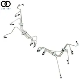 Apo239752t Autoooparts 8pcs Fuel Injection Lines For Ford 1983-1993 1994 F-series 6.9l 7.3l Idi Diesel