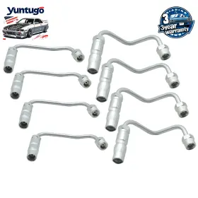 Yf00094 Autopart361 Set Of 8 Fuel Injector Lines Fit For Chevrolet Gmc 6.6 Lb7 2001-2004 New