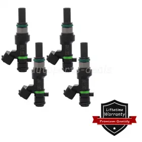 16600-ed000 Autoparts-deals Inj613 Set Of 4 Fuel Injectors For 2009-2011 Nissan Versa 1.6l Fby1160 Usa