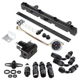 Sau-675 Autopartsprousa For Civic Integra Eg Ek K Swap Fuel Line System Set Rail Pressure Regulator