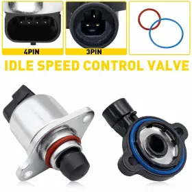 Th149 Auxito New Throttle Position Idle Sensor& Air Control Valve Set For Chevrolet Silverado