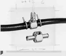 10380 B&b Fuel Pressure Gauge Fitting