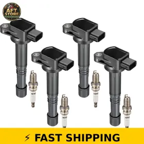 Uf583 Bdfhyk Ignition Coil Pack And Spark Plug For Honda Acura
