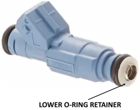 4-1243 Best Supplies For Bosch Type 3 Fuel Injector Lower O-ring Retainer Pintle Cap Kit Set 100