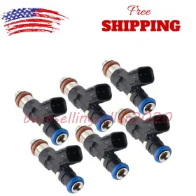 0280158154 Bestsellingseller2020 Set Of 6 12608632 Fuel Injectors For 2007-2008 Gmc Acadia Saturn Outlook 3.6l V6