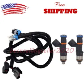 1204319 Bestsellingseller2020 1204318 2pcs Fuel Injectors And Harness For 2011-14 Polaris Rzr Ranger 800