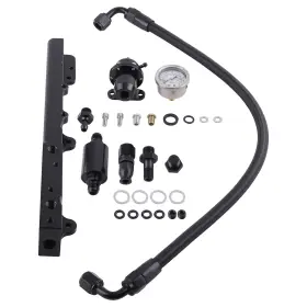 A3vp2m Bfo High Fuel Pressure Regulator Gauge Rail Line For Honda B-series B16a B18c B20z