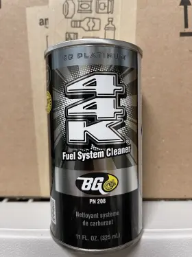543632 Bg 44k Platinum Fuel System Cleaner Part Number 208 11 Fl Oz