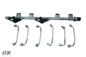 7575490 Bmw 2007 - 2010 E90 E92 E93 335i N54 3.0l Fuel Injector Rail Set Oem