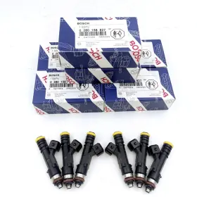 0280158827 Bosch 6pcs 160lb 1700cc Fuel Injector Fits For Audi Vw Mazda Dodge Chevy