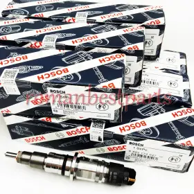 0445124047 Bosch 6x Fuel Injector Common Rail 19-22 Ram 3500 6.7l 5364205 Diesel