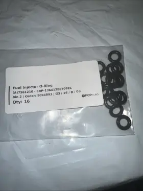 1280210711 Bosch X16 Pcs Fuel Injector Rubber Seal O-ring