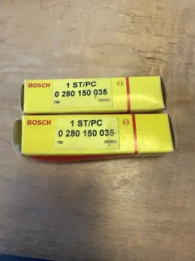 0280150035 Bosch 73145 Jaguar Xjs V12fuel Injectors 2 Nos 73143 C45675