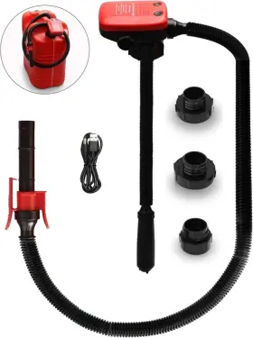 Flcp-sf03-rd Branded Rechargeable Fuel Transfer Pump - Electric Gas For Can