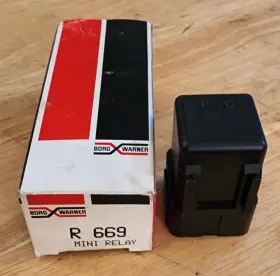 R669 Bwd Automotive Corporation Nos Borg Warner A/c Compressor Control Mini Relay R 669