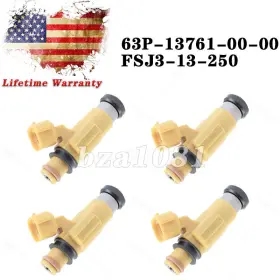 63p-13761-00-00 Bza1081 Cdh-275 4x Fuel Injectors Cdh275 Md319792 For Yamaha F150 Year 2004-2013