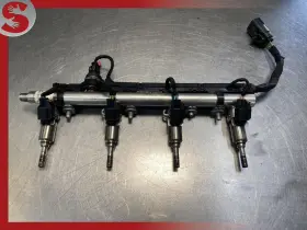 12631970 Cadillac 2013 Ats 2.0l Gas Turbo Engine Fuel Injection Rail With Injector 178k Oem