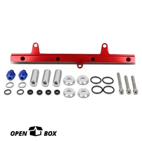 Crc-frksr20detrd Charismatic Racing Concepts Open-box For 240sx S13 Sr20det Red Billet Top Feed High Flow Fuel Injector Rail