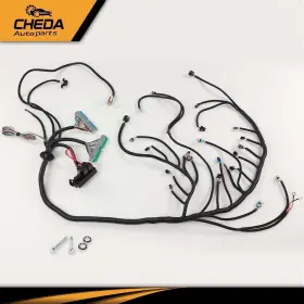 Gpl65978 Cheda Fit For 2003-2007 Ls Vortec Standalone Wiring Harness Drive By Wire With 4l60e New