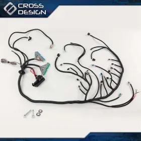 Ht-02pha0001abk Crossdesign Wire Harness Fit For 03-07 Ls3 Vortec Standalone Drive By 4l60e Dbw 4.8 6.0