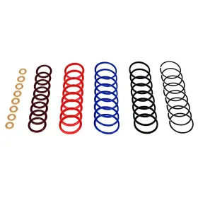 Culmkari 768679397332 O-ring Kit For 7.3l Fuel Injector Fit 1995-2003 Ford F250 F350 F450 Black