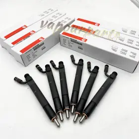 0432191352 Cummins 0432 191 352 6x 4078400 4025299 Fuel Injectors For Marine 450c 6cta 8.3l M3 Engine